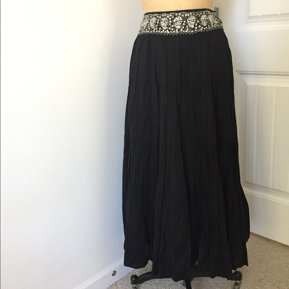 BCBG Embellished Maxi Skirt - Picture 3 of 6